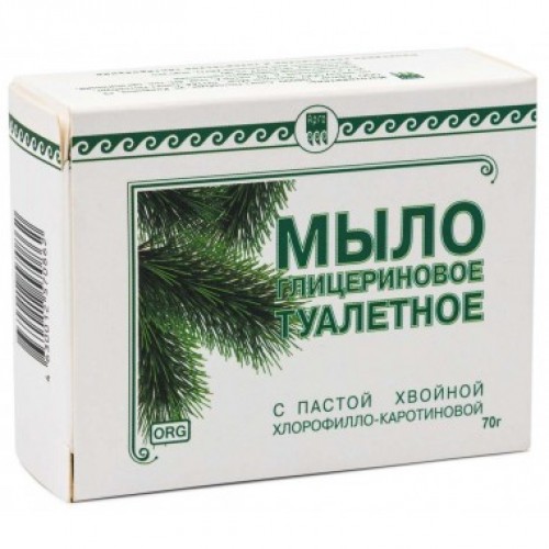 Купить Мыло туалетное глицериновое Фитолон с пастой хвойной хлорофилло-каротиновой  г. Симферополь  
